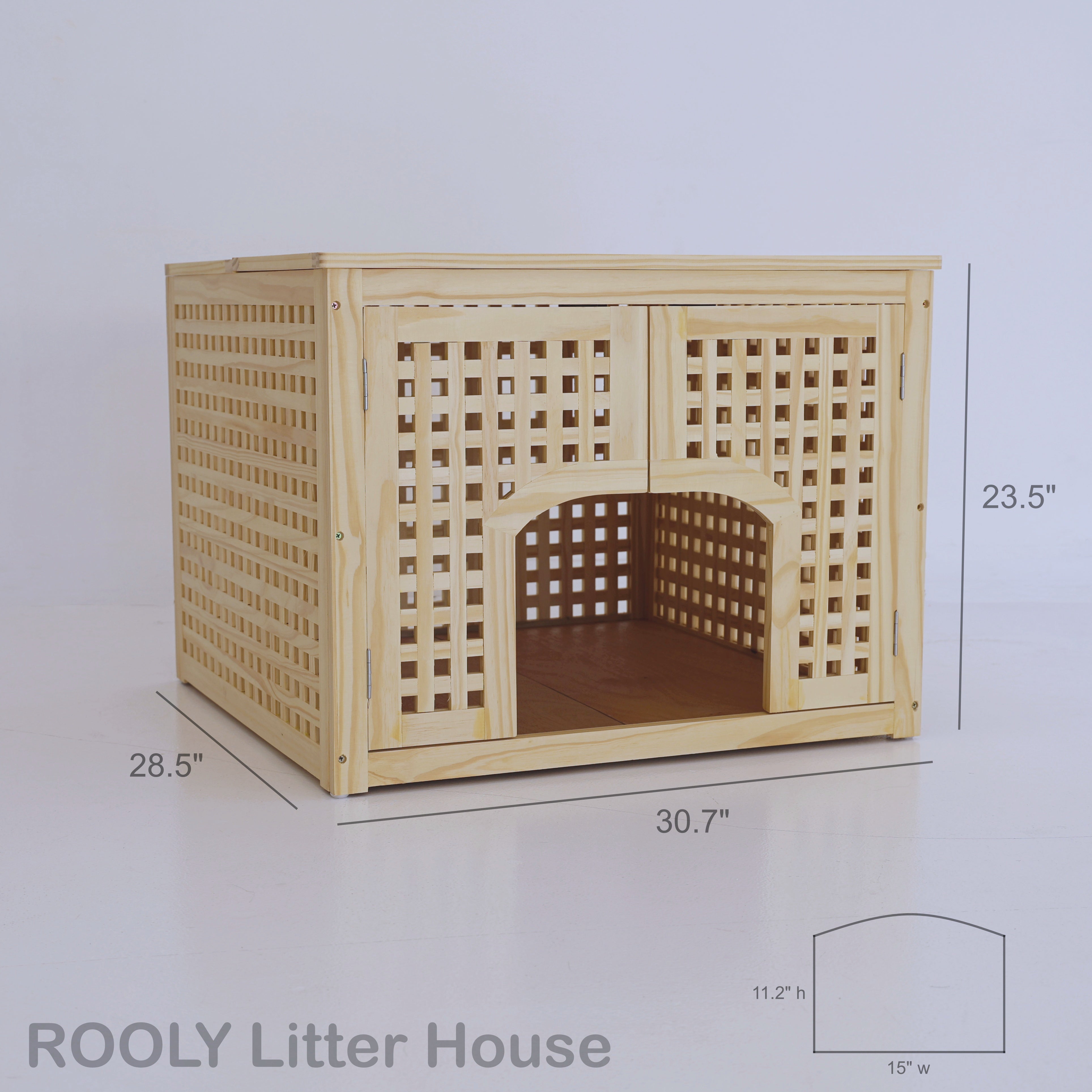 ROOLY Litter Enclosure (Free Shipping -USA)
