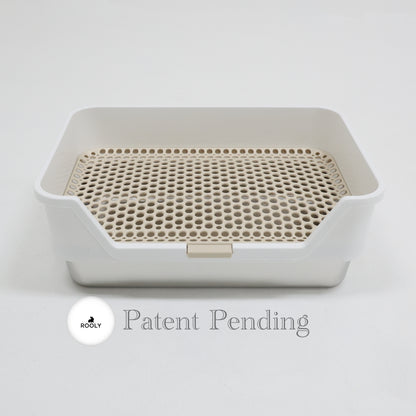 ROOLY Stainless Rabbit Litter Box