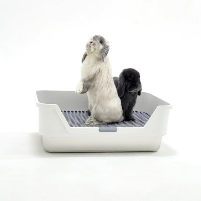 ROOLY Stainless Rabbit Litter Box