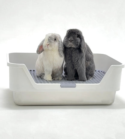 ROOLY Stainless Rabbit Litter Box