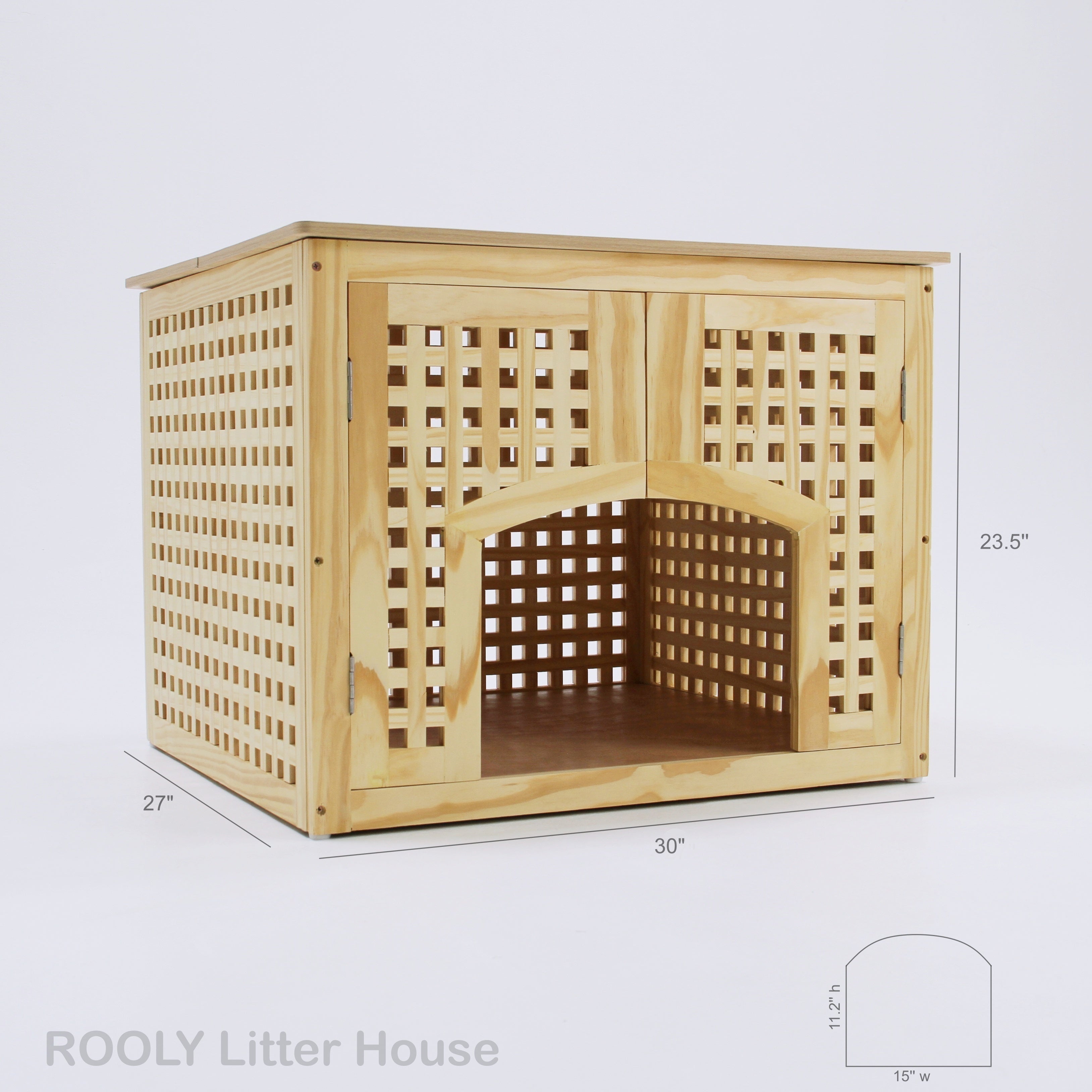 ROOLY Litter Enclosure (Free Shipping -USA)